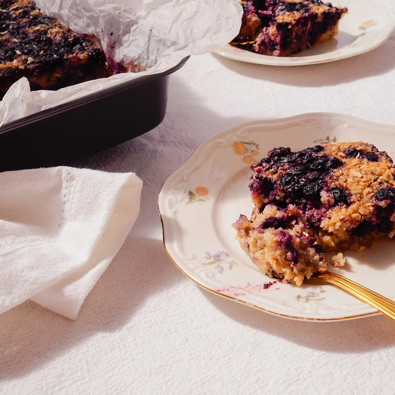 BLUEBERRY COLLAGEN BAKED OATS